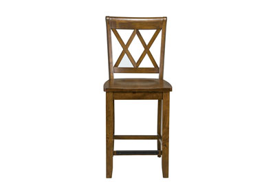 Image for Vintage Brown Bar Stool (Set of 2)