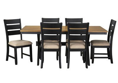 Image for Braydon Dining Table w/6 Side Chair