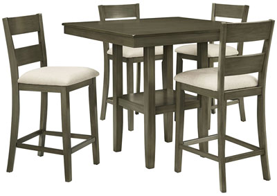 Image for Loft Counter Table w/4 Counter Chair