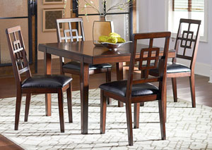 Image for Ally Dining Table w/4 Side Chair