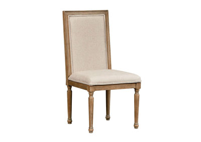 Image for Savannah Court Brown Upholstered Side Chair (Set of 2)