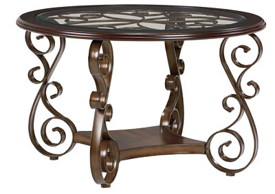 Image for Bombay Brown Round Dining Table