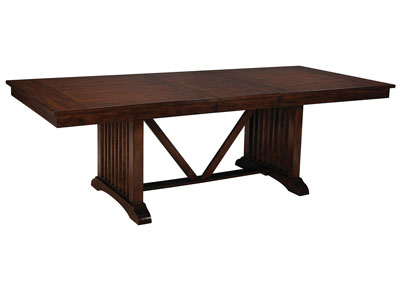 Image for Artisan Loft Brown Rectangular Dining Table