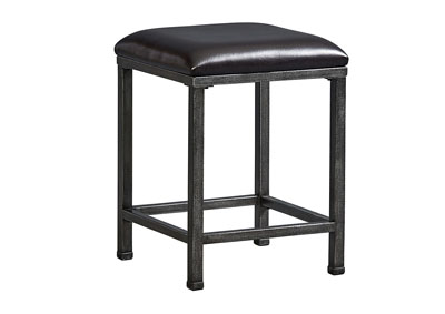 Image for Montvale Black Uphosltered Bar Stool (Set of 2)