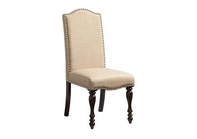 Image for Mcgregor Brown Upholstered Side Chair (Set of 2)