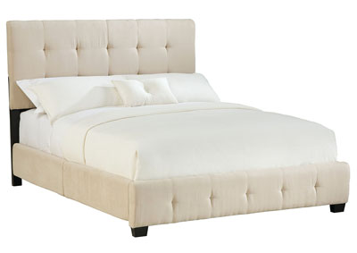 Image for Madison Square Taupe King Upholstered Platform Bed