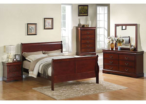 Image for Lewiston Queen Sleigh Bed w/Dresser and Mirror