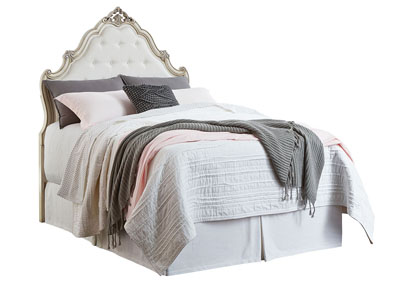 Image for Giselle Beige Twin Upholstered Bed