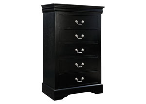 Image for Lewiston Black Drawer Chest