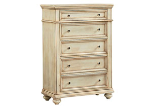 Image for Chateau Antique French Bisque Drawer Chest