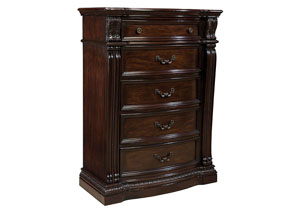 Image for Churchill Brown Chest of Drawers