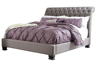 Image for Garrison Charcoal Queen Upholstered Bed