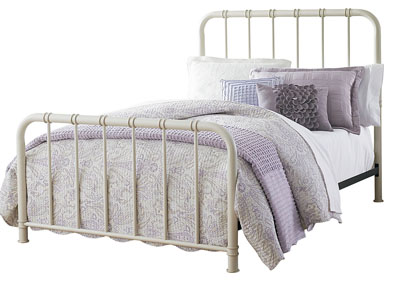 Image for Tristen White Twin Metal Bed