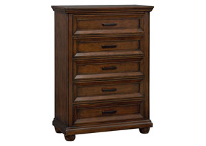 Image for Vineyard Brown Chest of Drawers