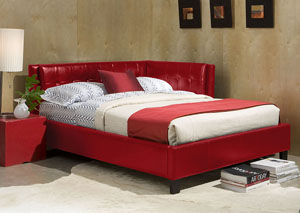 Image for Rochester Red Twin Corner Daybed