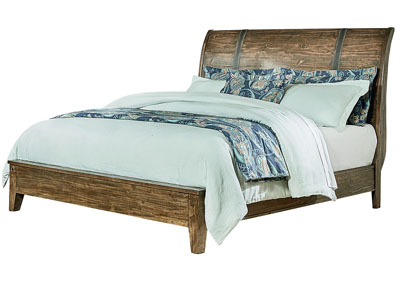 Image for Nelson Brown Queen Sleigh Bed