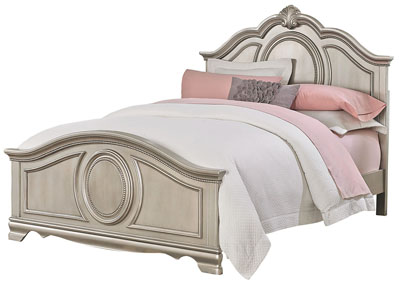 Image for Jessica Silver Twin Panel Bed