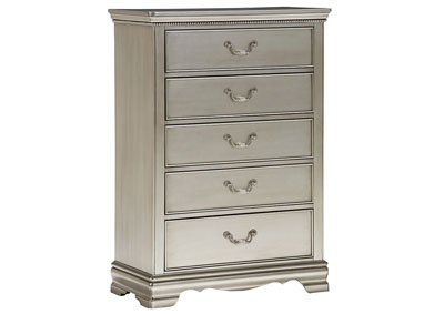 Image for Jessica Silver Chest of Drawers