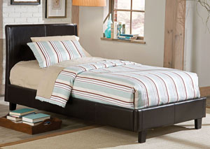 Image for New York Black Twin Platform Bed