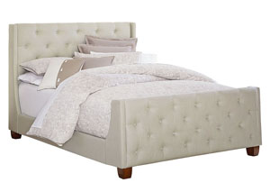 Image for Carmen Gray Queen Uphosltered Bed