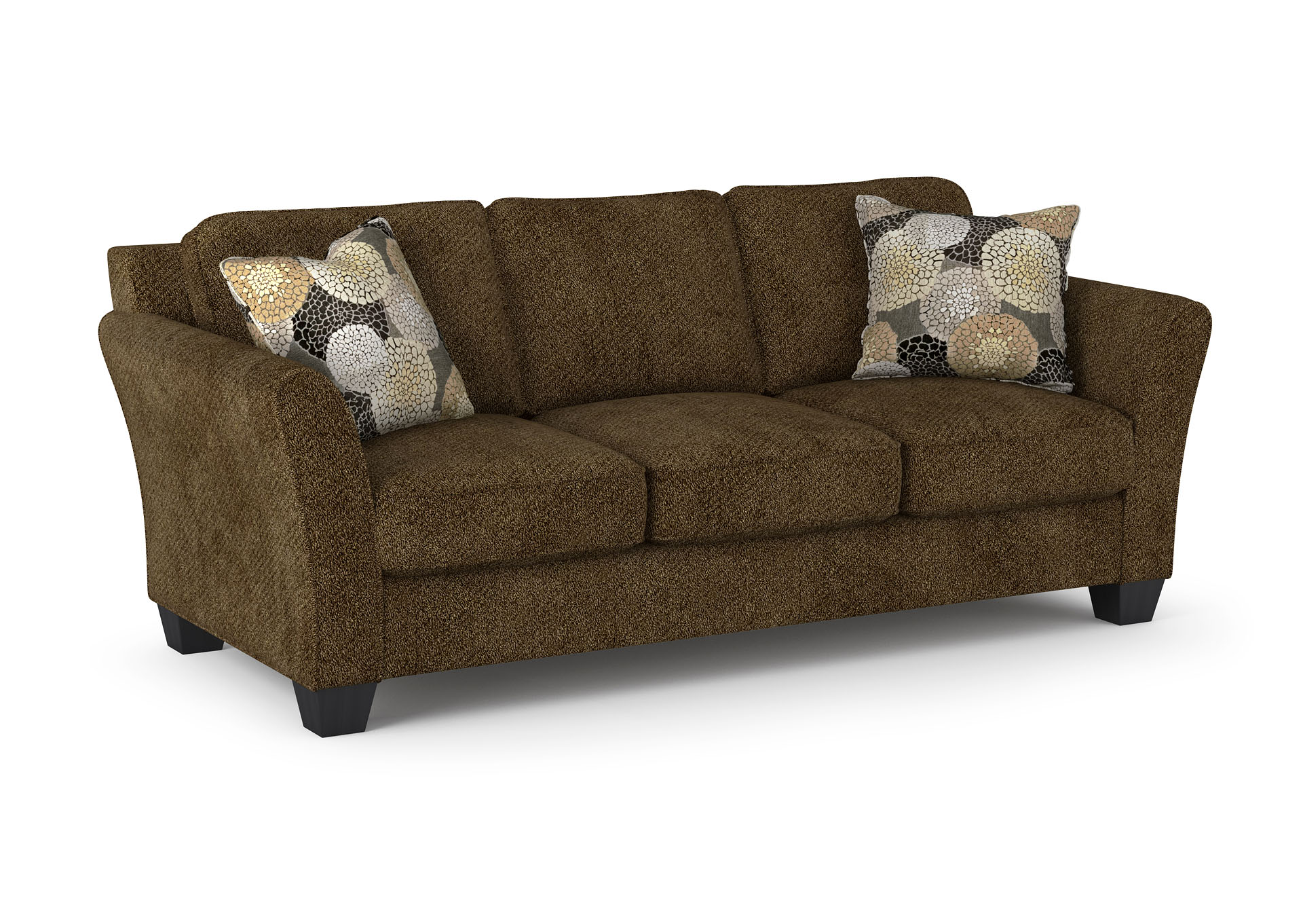 Performance Fabric Sofa w/ 2 Pillows,Stanton