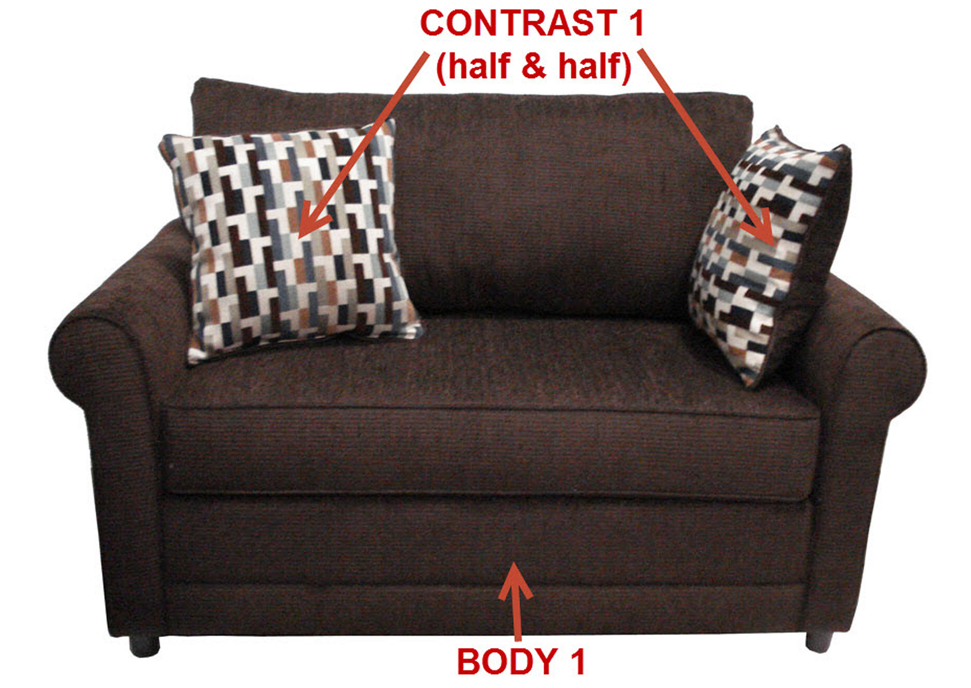 Performance Twin Fabric Sleeper Sofa Gel w/ 2 Pillows,Stanton