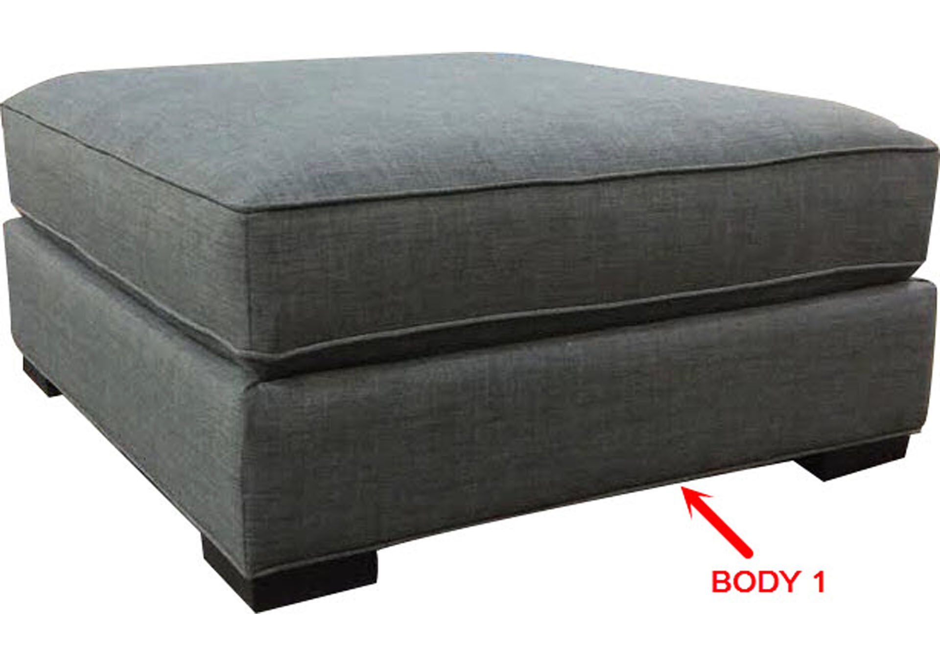 Value Selection Square Cocktail Ottoman,Stanton