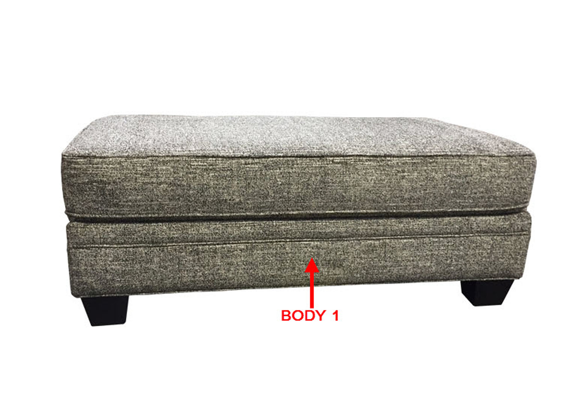 Value Selection Rectangle Cocktail Ottoman,Stanton