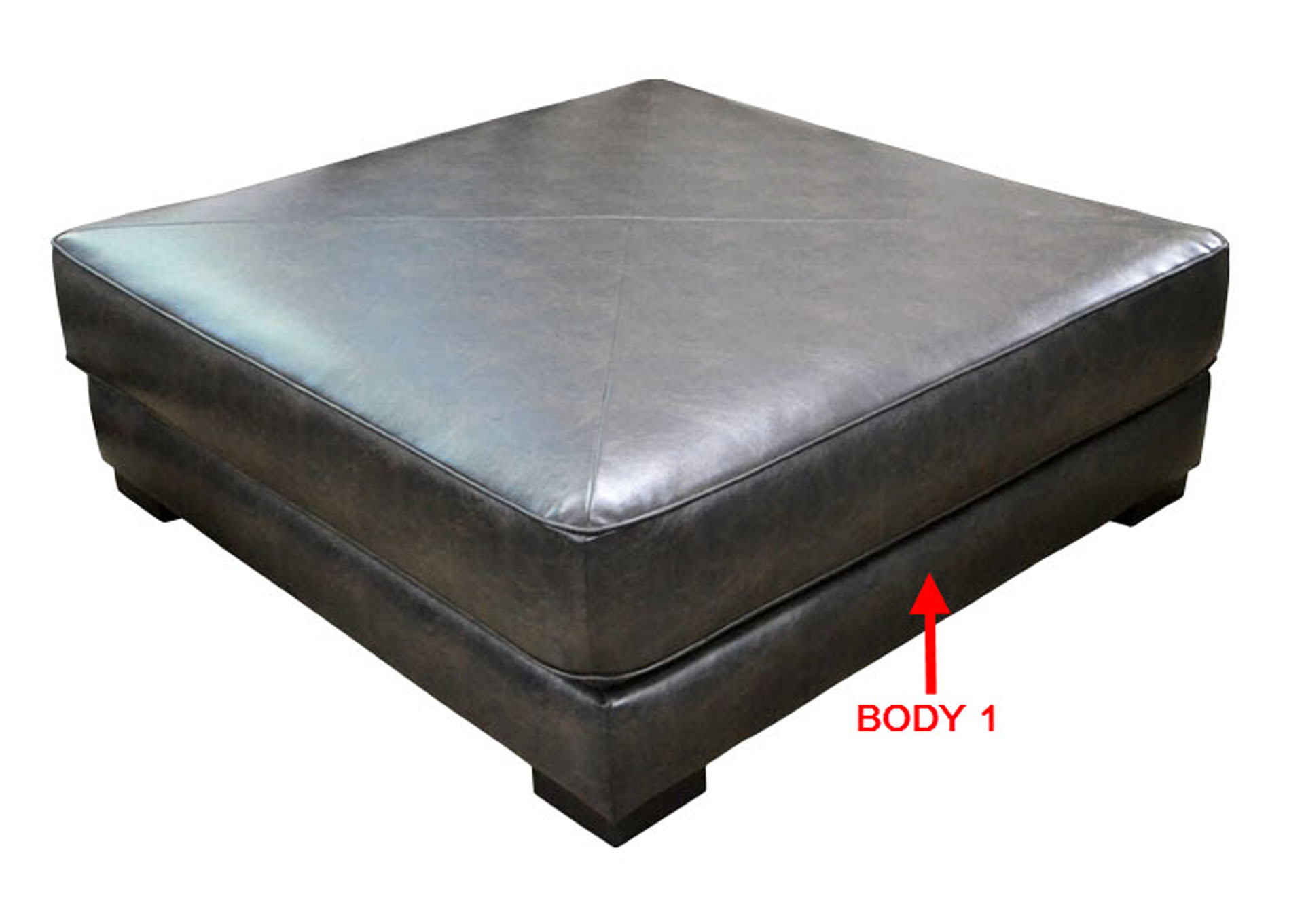 Value Selection XL Square Cocktail Ottoman,Stanton