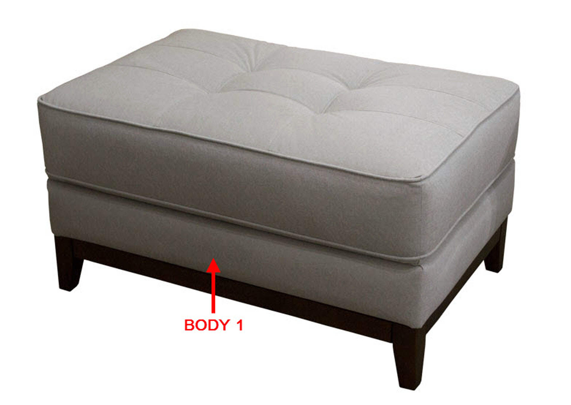 Performance Lg. Rect Ottoman,Stanton