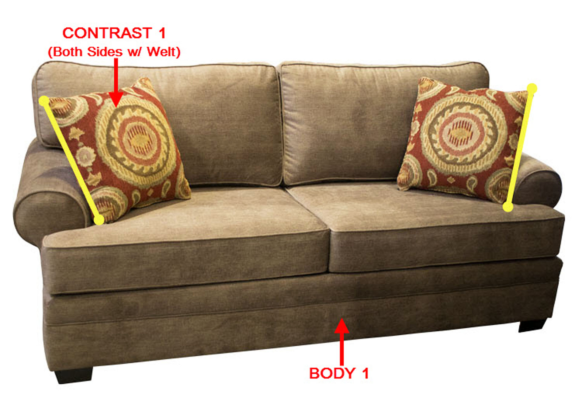 Performance Full Fabric Sleeper Sofa Gel w/ 2 Pillows,Stanton