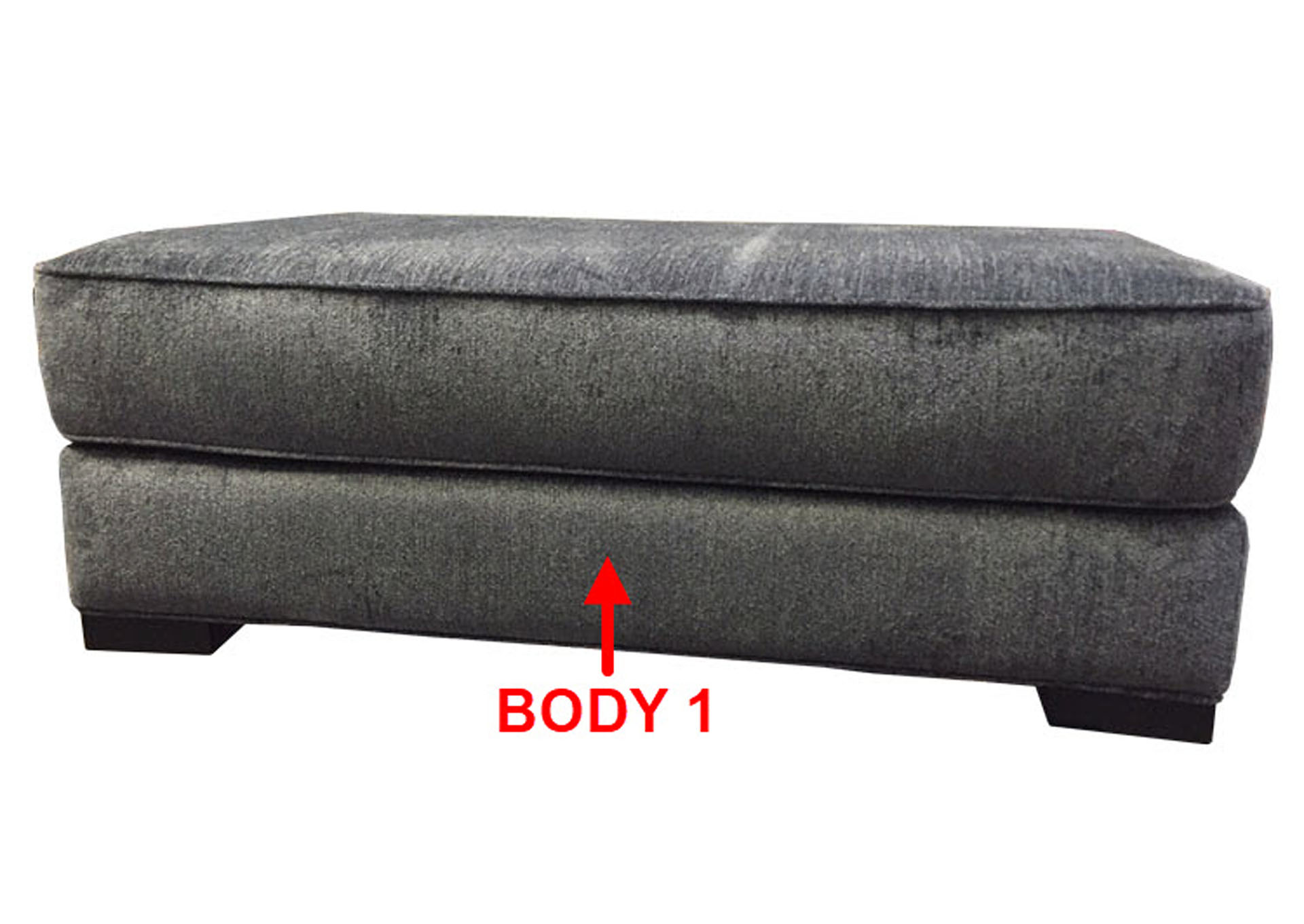 Performance Rectangular Cocktail Ottoman,Stanton
