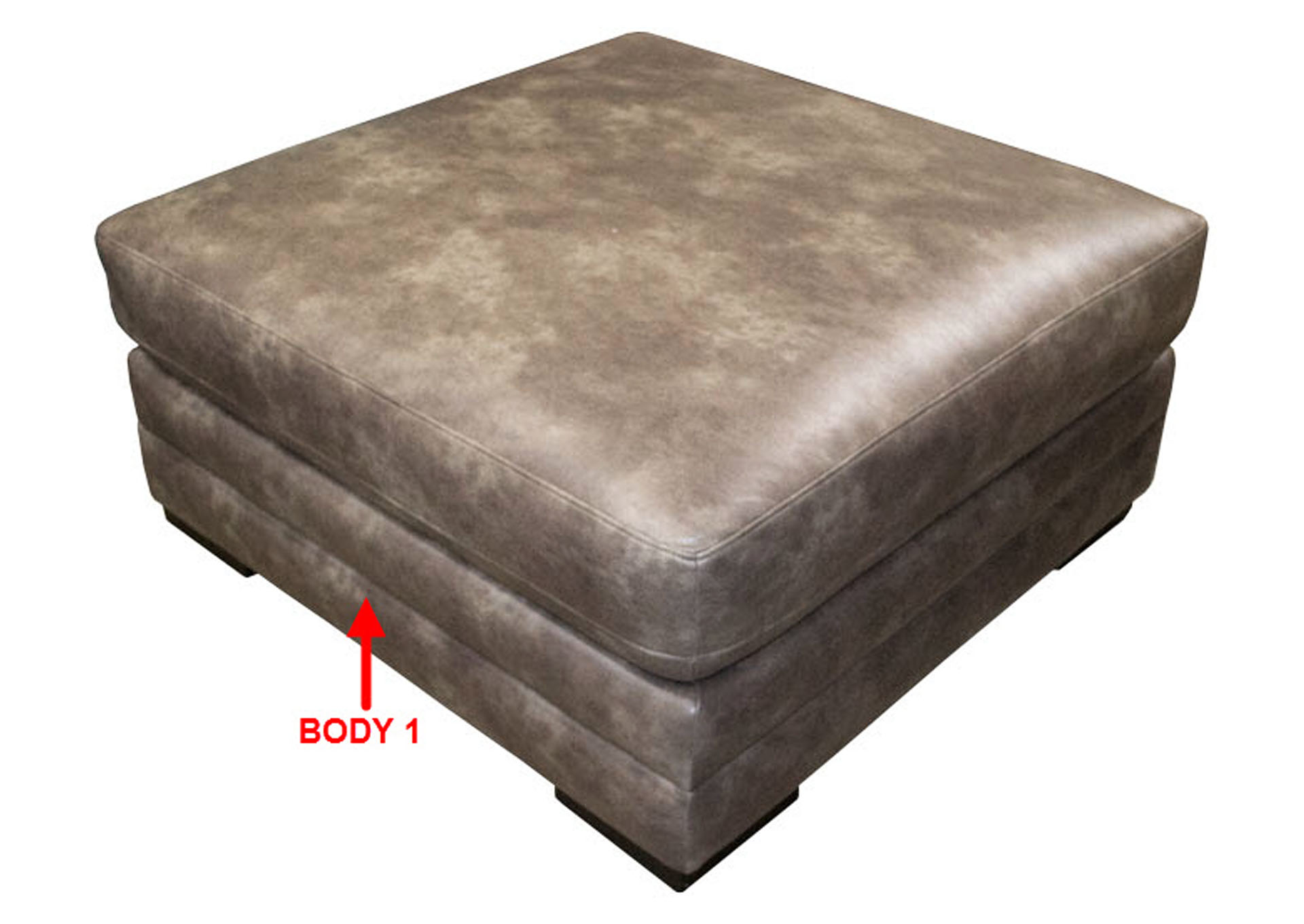 Performance Square Cocktail Ottoman,Stanton