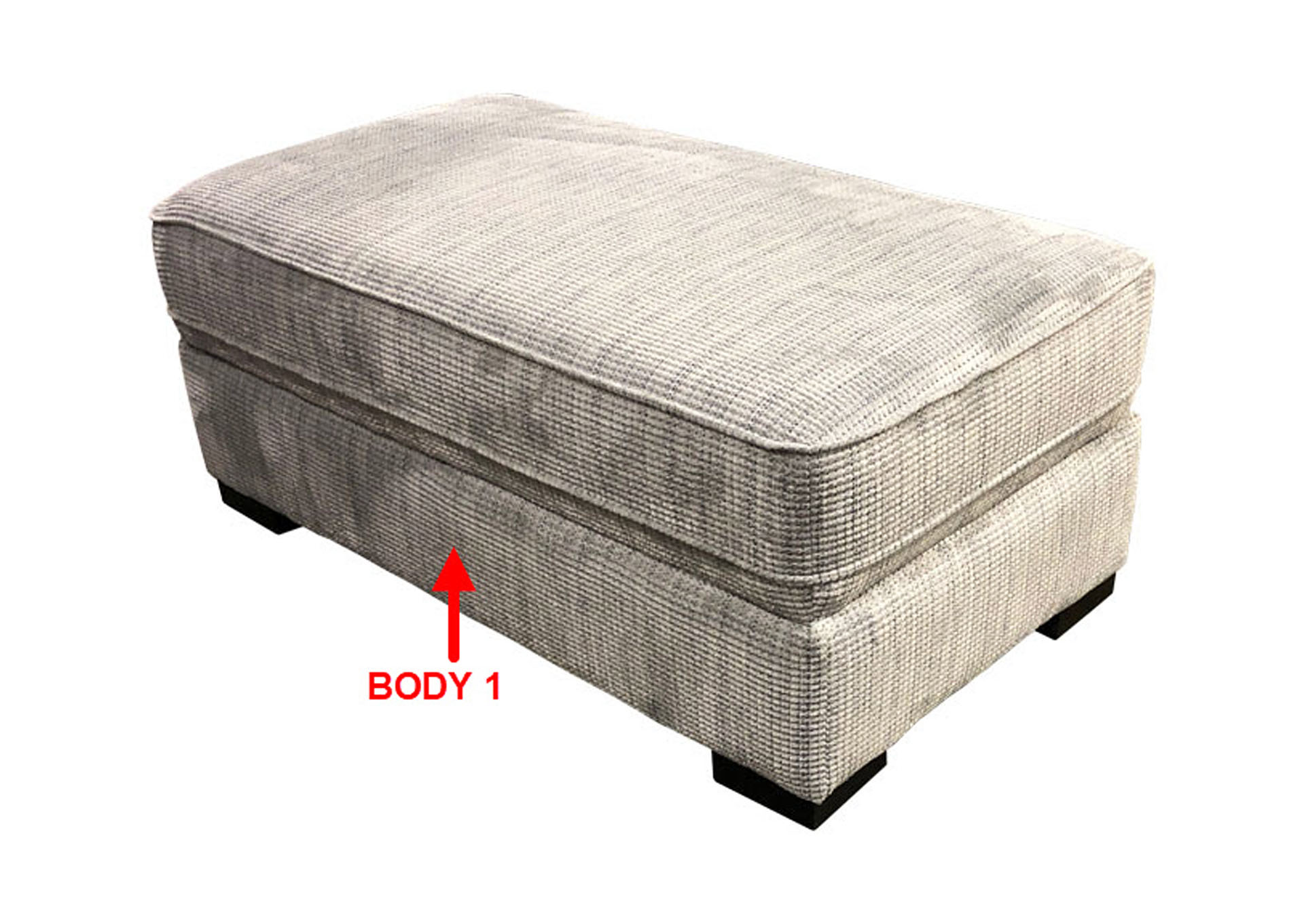 Value Selection Rectangular Cocktail Ottoman,Stanton