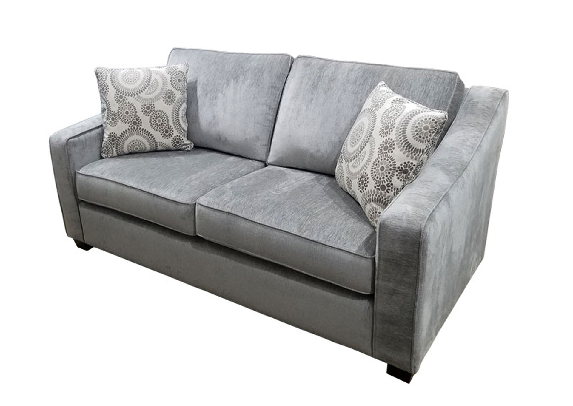Performance Full Fabric Sleeper Sofa Gel w/ 2 Pillows,Stanton