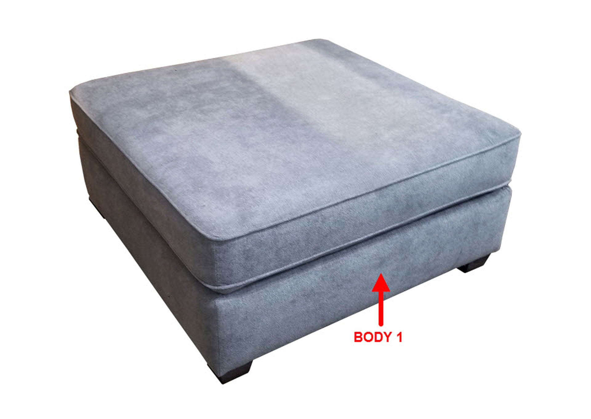 Performance Square Cocktail Ottoman,Stanton