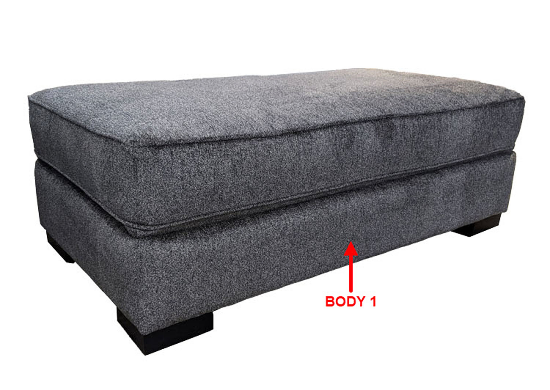 Performance Rec. Cocktail Ottoman,Stanton