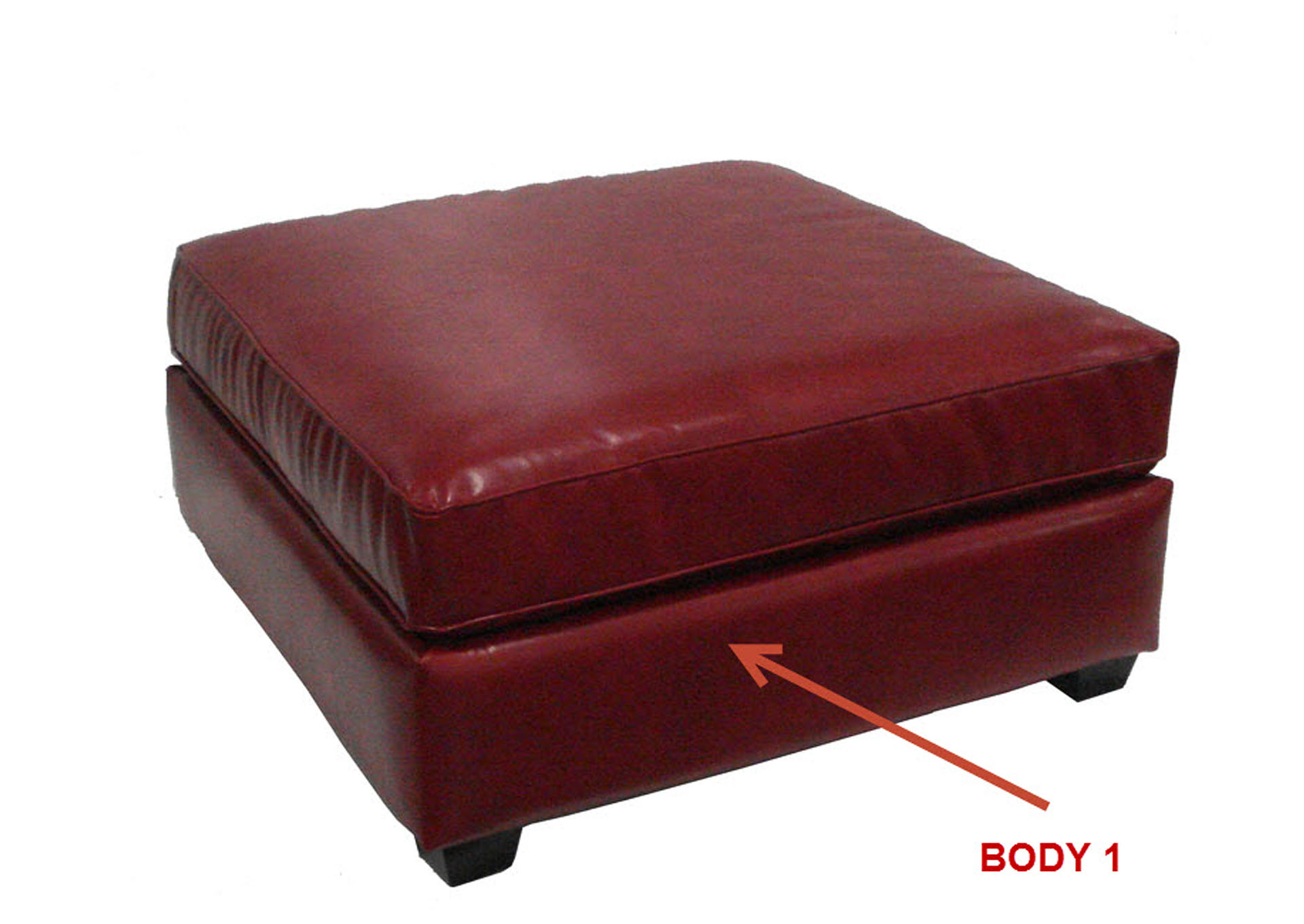 Performance Square Cocktail Ottoman,Stanton
