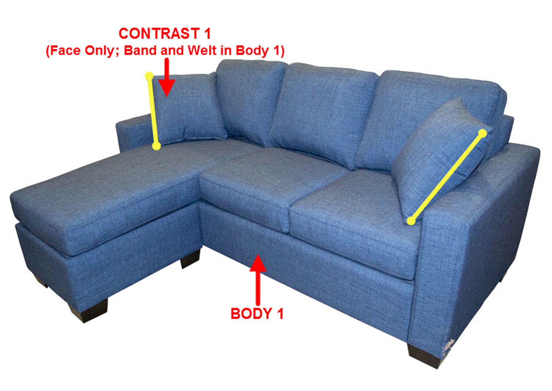 Performance Fabric Sofa Chaise Queen Slpr. w/ Storage Gel w/ 2 Pillows,Stanton