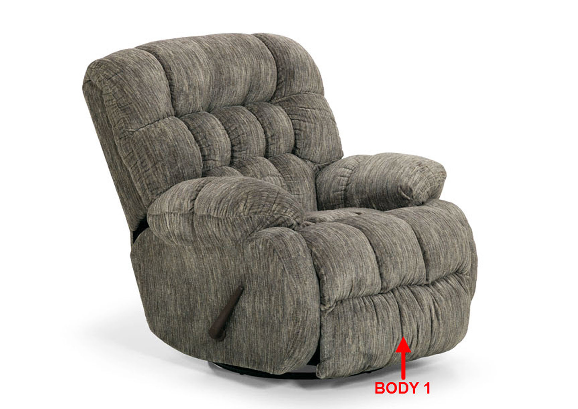 Value Selection Swivel Glider Recl,Stanton