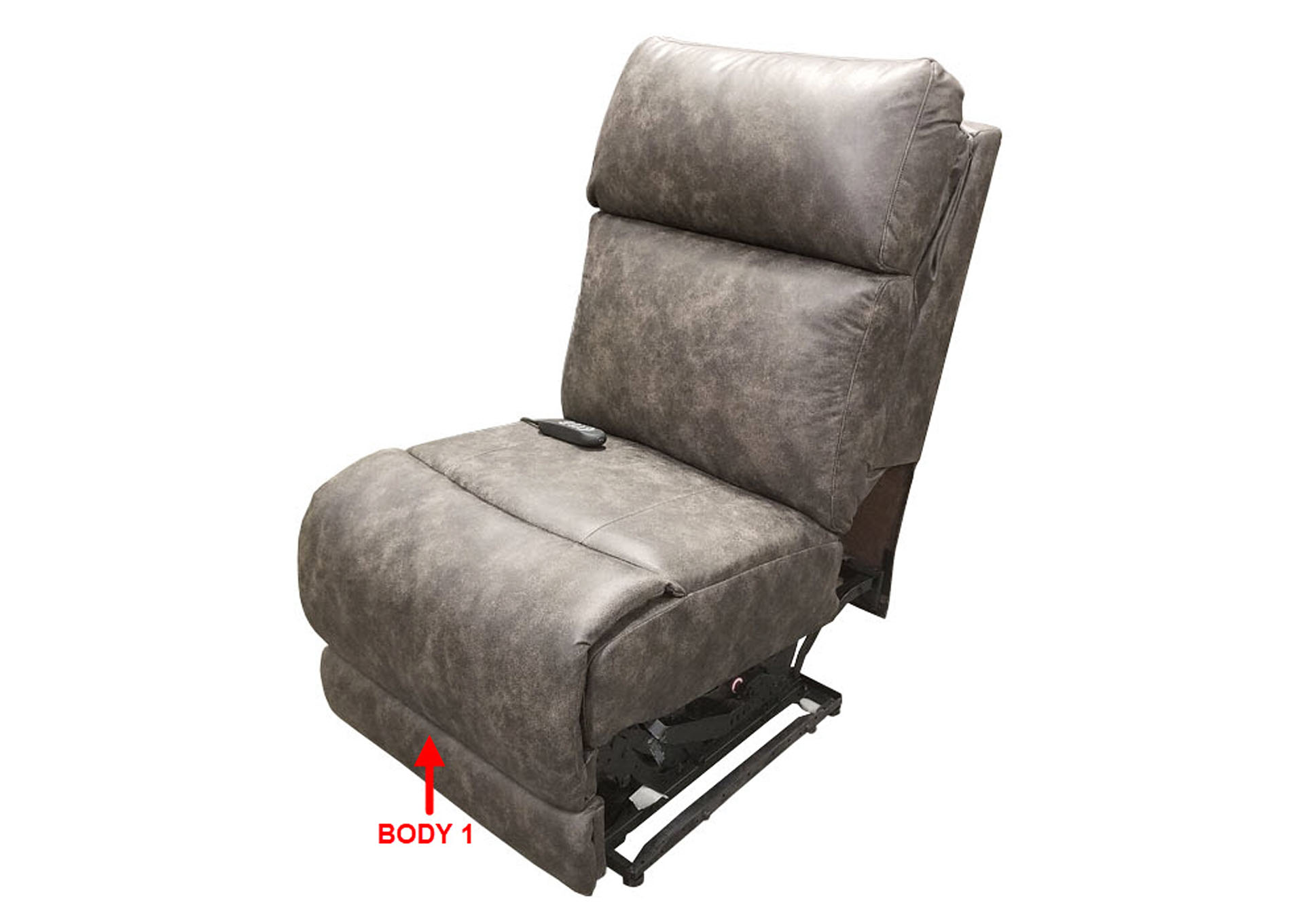 Performance Armls STD Recl. Chair,Stanton