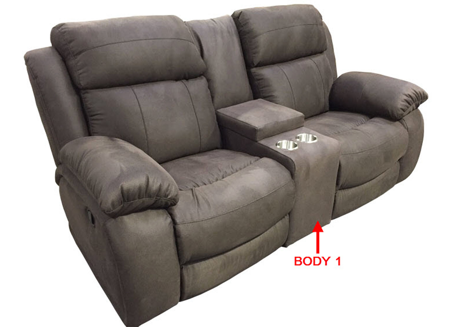Performance Recl. Cons Loveseat,Stanton