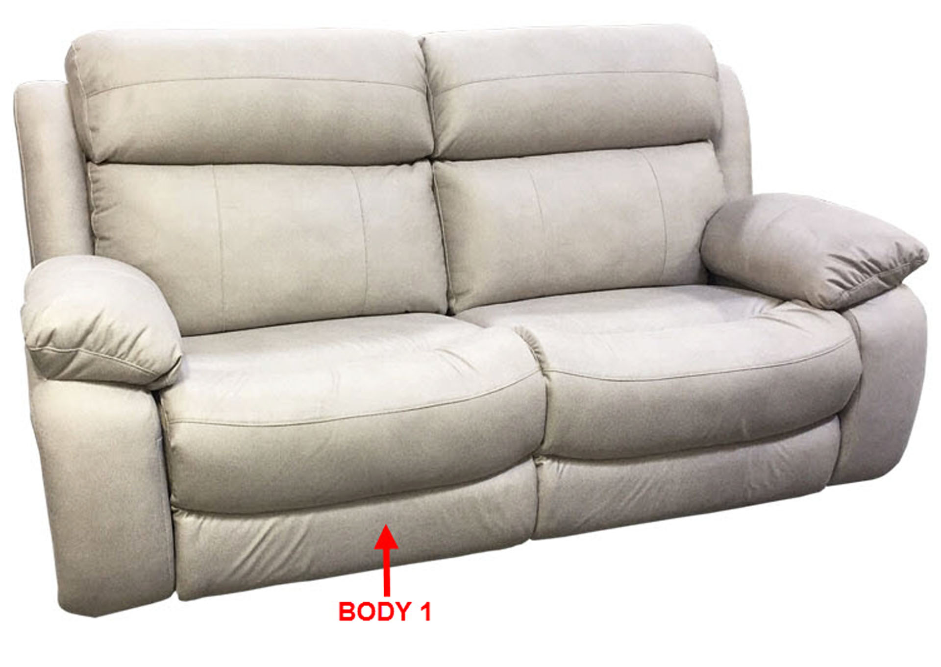Performance WB Recl. Fabric Sofa,Stanton