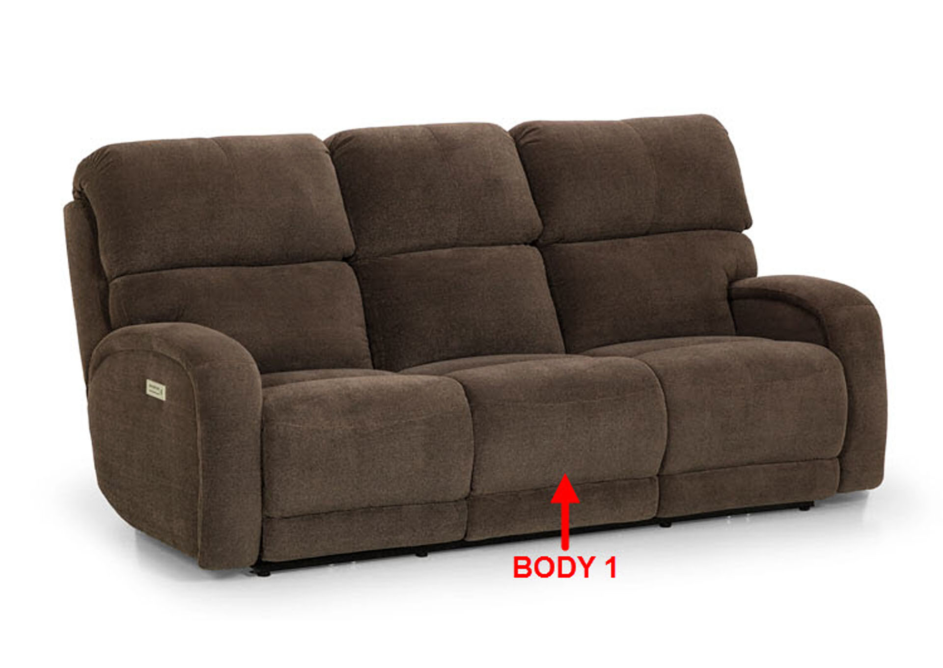 Performance Recl. Fabric Sofa,Stanton