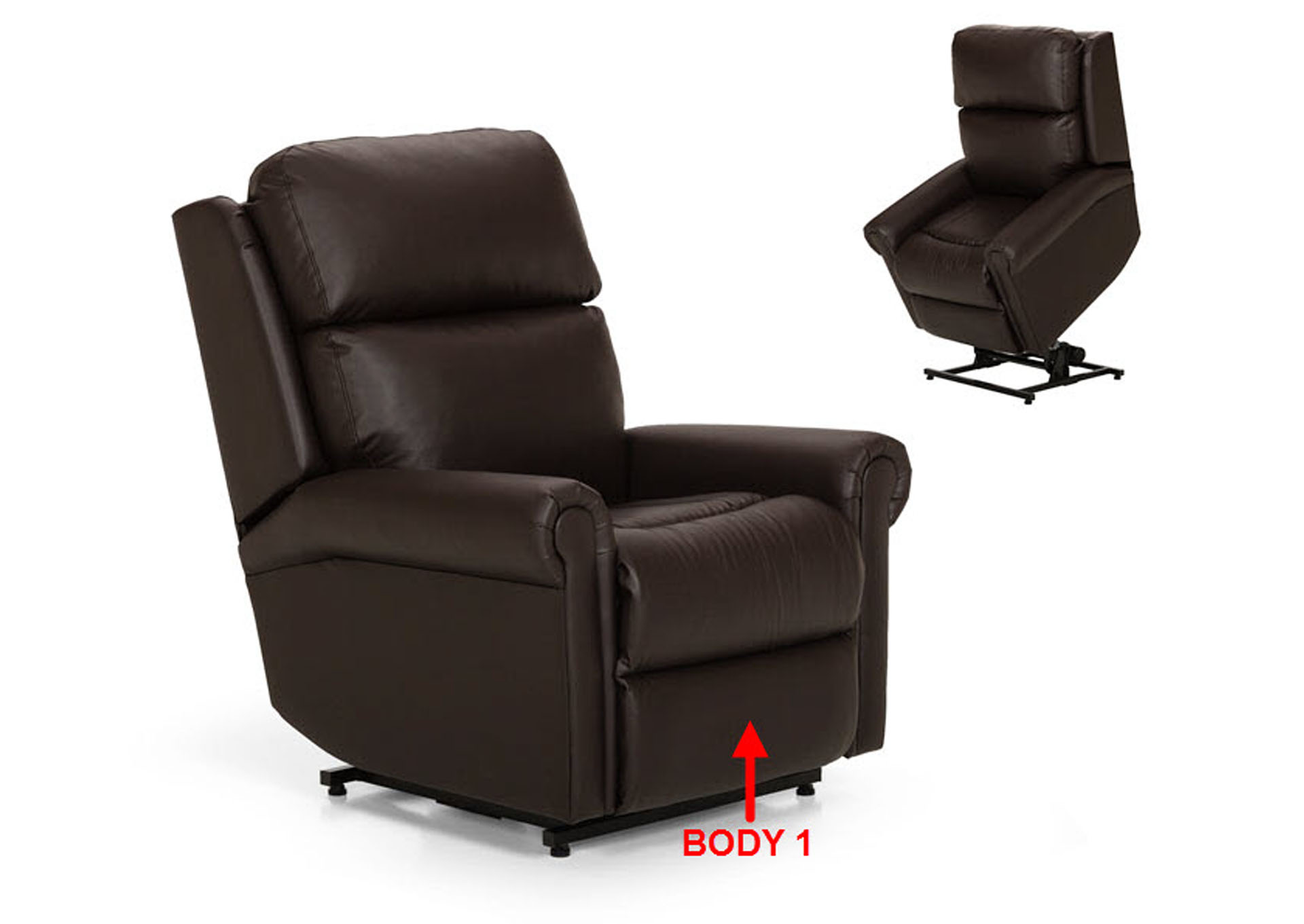 Value Selection Pwr HR/Lumbar Lift Chair,Stanton