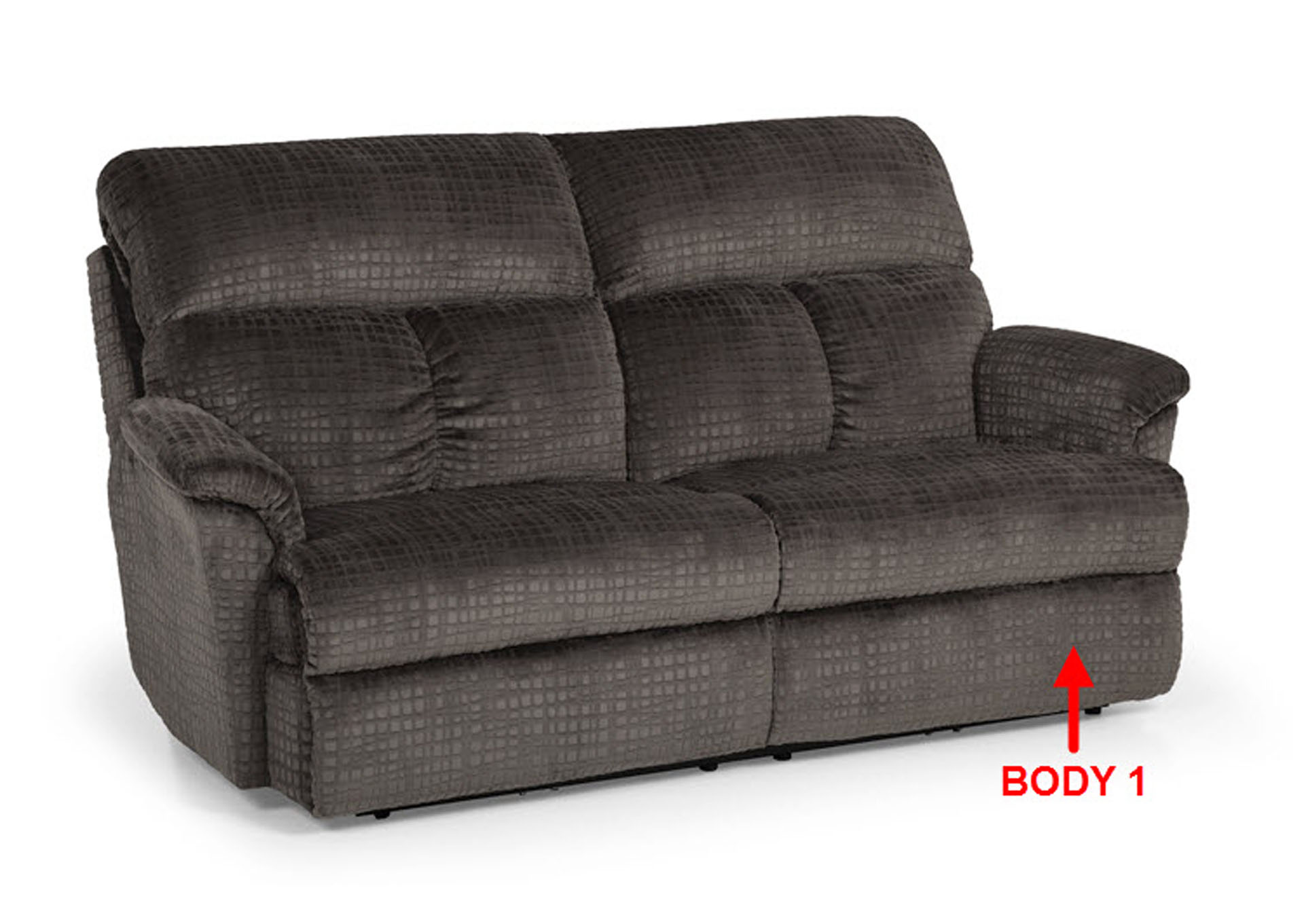 Performance WB Recl. Fabric Sofa,Stanton