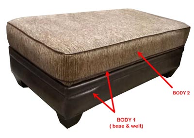 Image for Performance Rect Cocktail Ottoman
