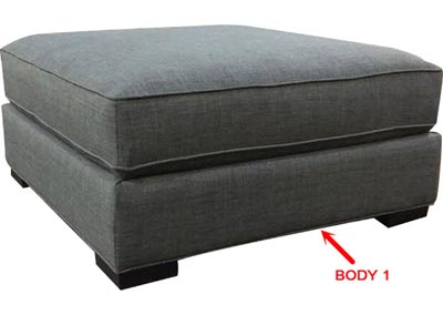 Image for Performance Square Cocktail Ottoman