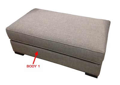 Image for Performance Rectangle Storage Ottoman