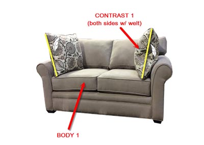 Image for Performance Loveseat w/ 2 Pillows